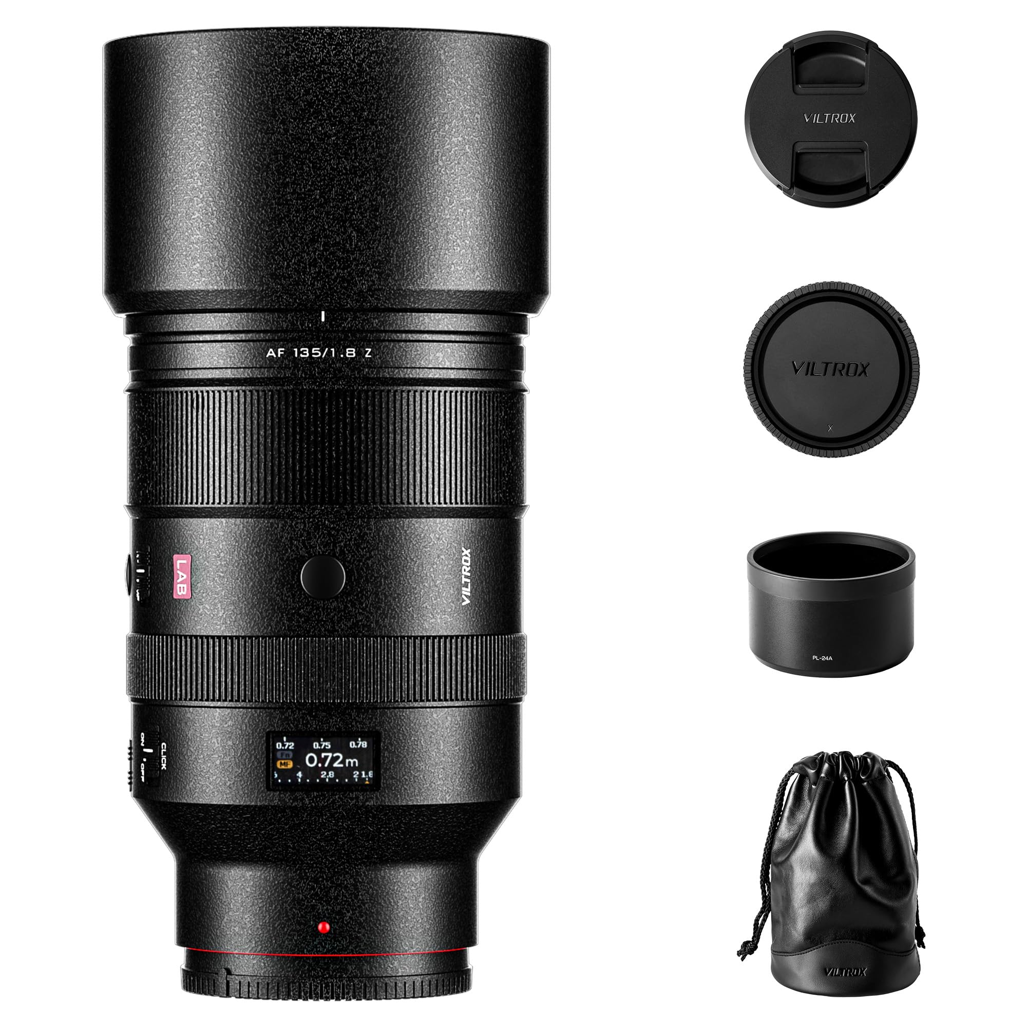 家電 VILTROX AF 135mm F1.8 LAB Z VILTROX AF 135mm F1.8 LAB Full Frame Lens for Nikon Z Mount, 135mm
